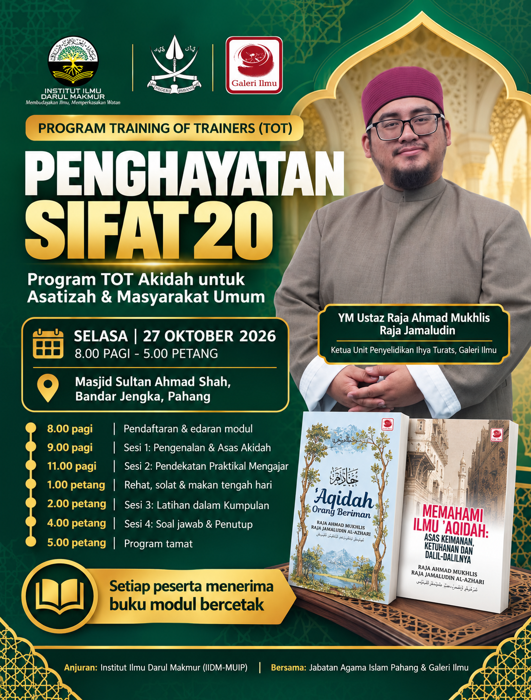 PROGRAM TRAINING OF TRAINERS (TOT): PENGHAYATAN SIFAT 20